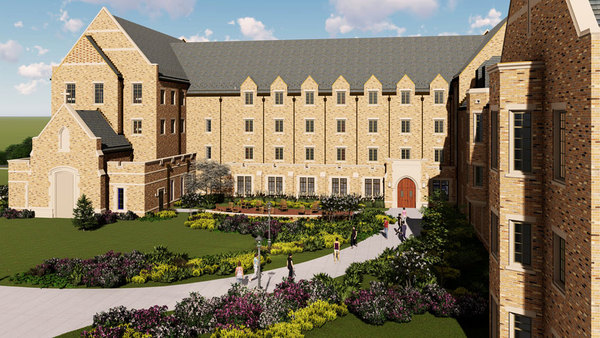 Women's four-story residence hall