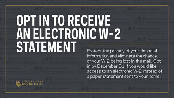 W 2 Electronic Opt In